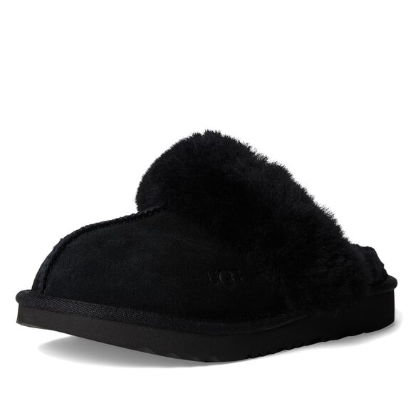 UGG Unisex-Child Cozy Ii Slipper Black 6 Big Kid